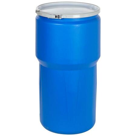 DYNALON Drum Open Head Blue, High Density Polyethylene 14gal 413084-0014